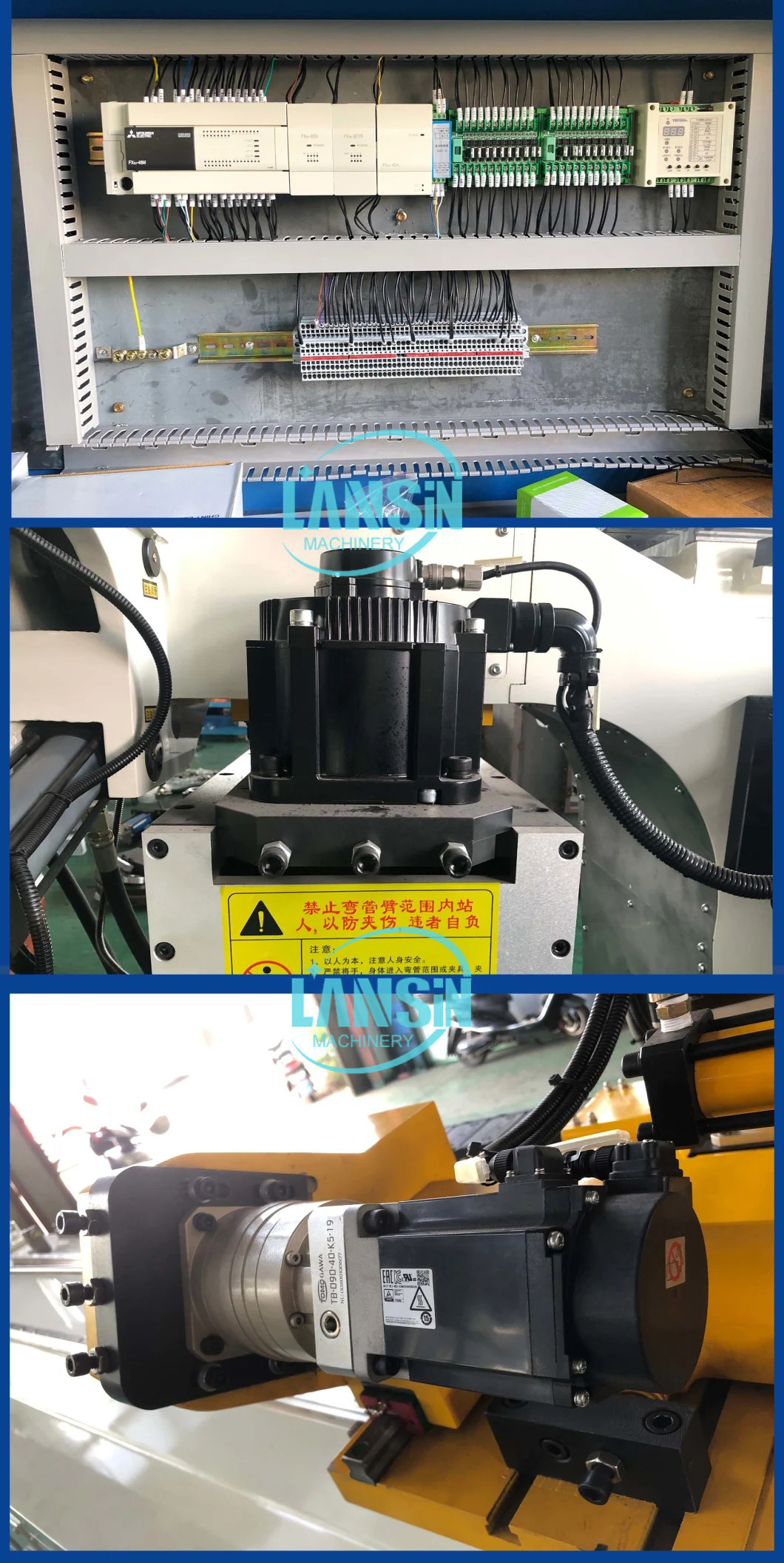 Electric Exhaust Hydraulic Tube Pipe Bending Machine Cnc For Metal Ms Aluminum Copper