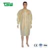 Buy cheap Yellow PP / SMS Disposable Lab Coat from wholesalers