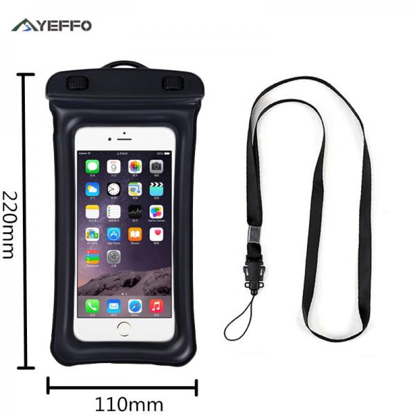 Floating Waterproof Phone Pouch , PVC ABS Waterproof Cell Phone Pouch