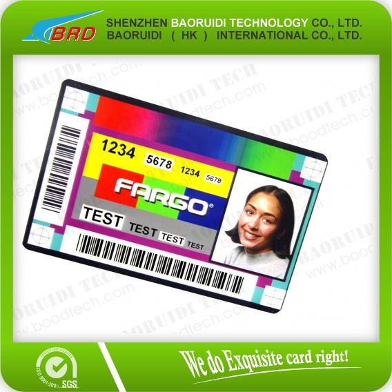 Quality Credit size of portrait id card for sale