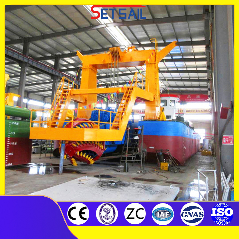 Diesel Engine Sand Cutter Suction Dredger for River Mud