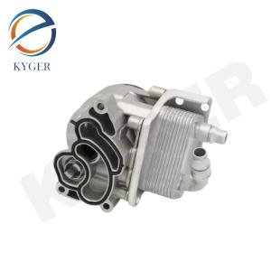 China 11427508966 Auto Engine Oil Cooler Filter Housing For BMW E81 E88 E82 E46 E90 E93 E92 E91 E60 E61 X1 E84 X3 E83 1142 7508 966 wholesale