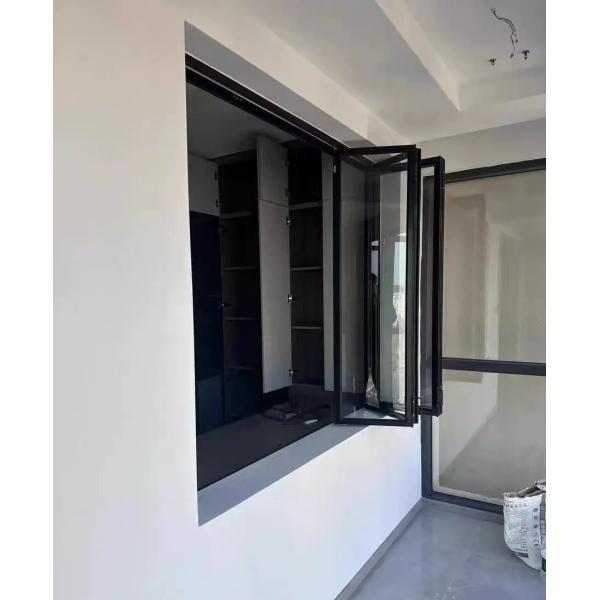 PrairieSong Grassland View Folding Window Framing Undulating Meadow Landscapes with Minimal Frame Visual Interruption