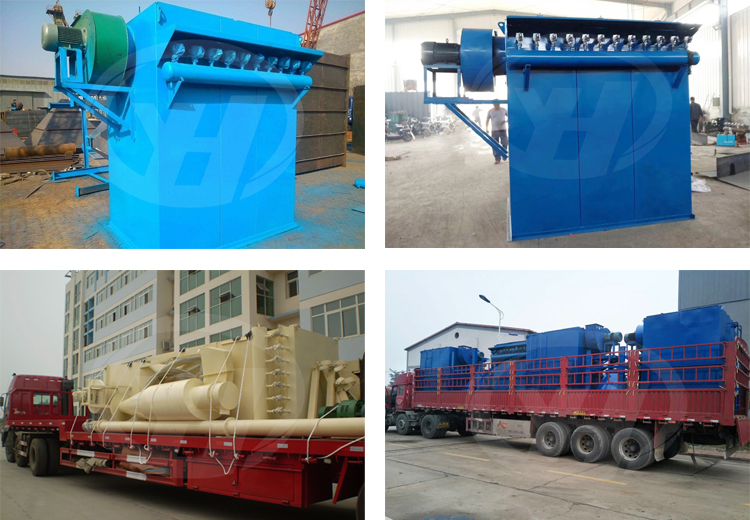 1 Micron Pulse Dust Collector , Pulse Jet Bag Filter Wood Dust Collector