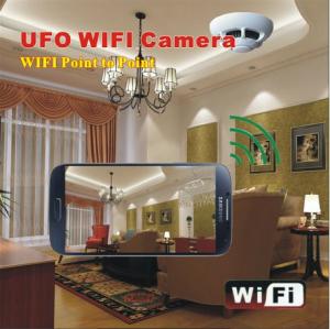 Wireless hidden camera smoke detector
