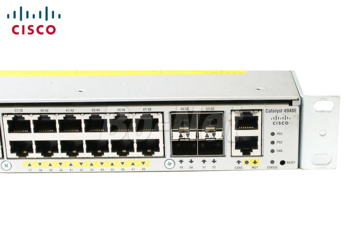 Used Cisco Catalyst 4948E WS-C4948E 48 Port Ethernet Switch Dual PWR-C49-300DC