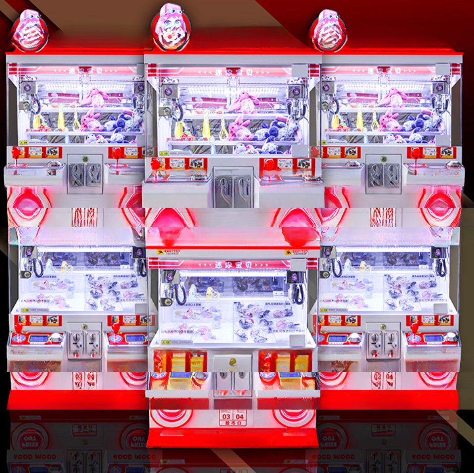One Stop Theme Park Prize Game Machine Claw Grabber Machine CE Certificate