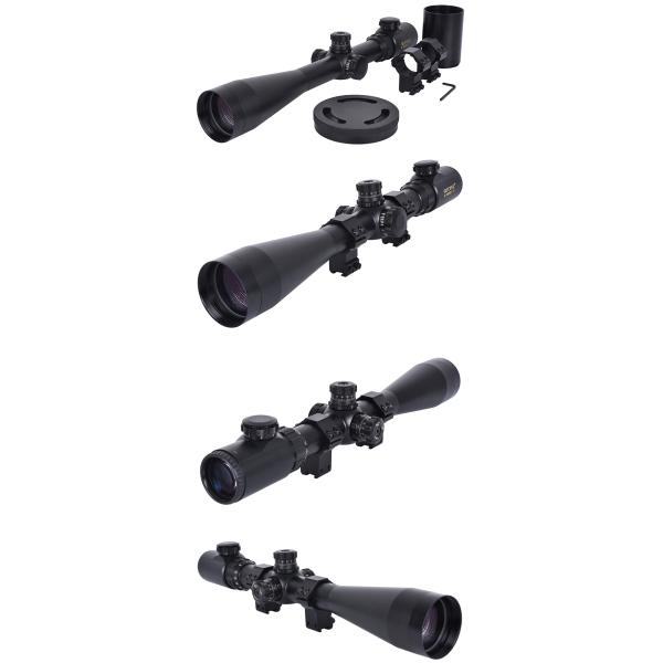 Objective Lens Diameter 50mm Side Focus Scope With Mount And 720g Weight For Hunting