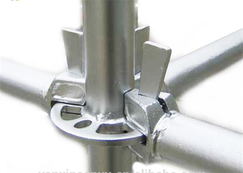 Hot Dip Galvanizing Ringlock Scaffolding System Building Temporary Scaffolding
