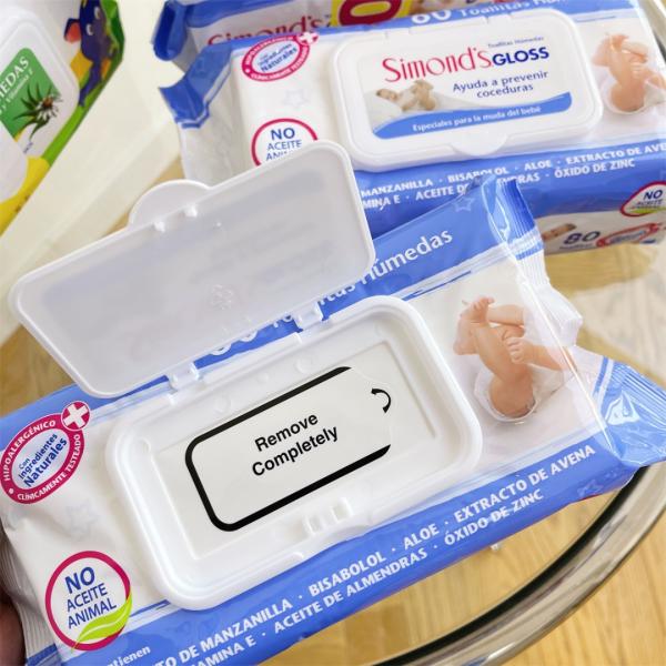 Disposable Baby Wet Cleaning Wipes 99.9 Pure Water For Chile Market