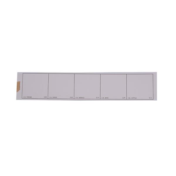 Quality E041 Right hand fingerprint record strip for sale