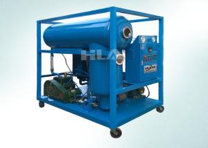 China Consistent Operation Transformer Oil Filter Machine With Interlocked Protective System wholesale