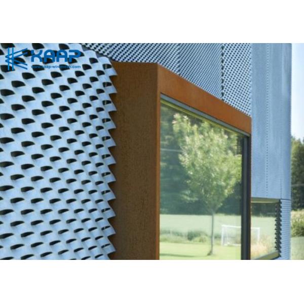 Aluminum Material Decorative Wire Mesh for Curtain Wall / Architectural Mesh