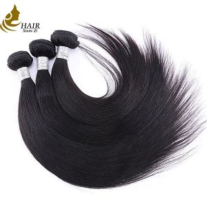 China Experience Luxury Of Real Human Hair Extensions Straight Style Bundles wholesale