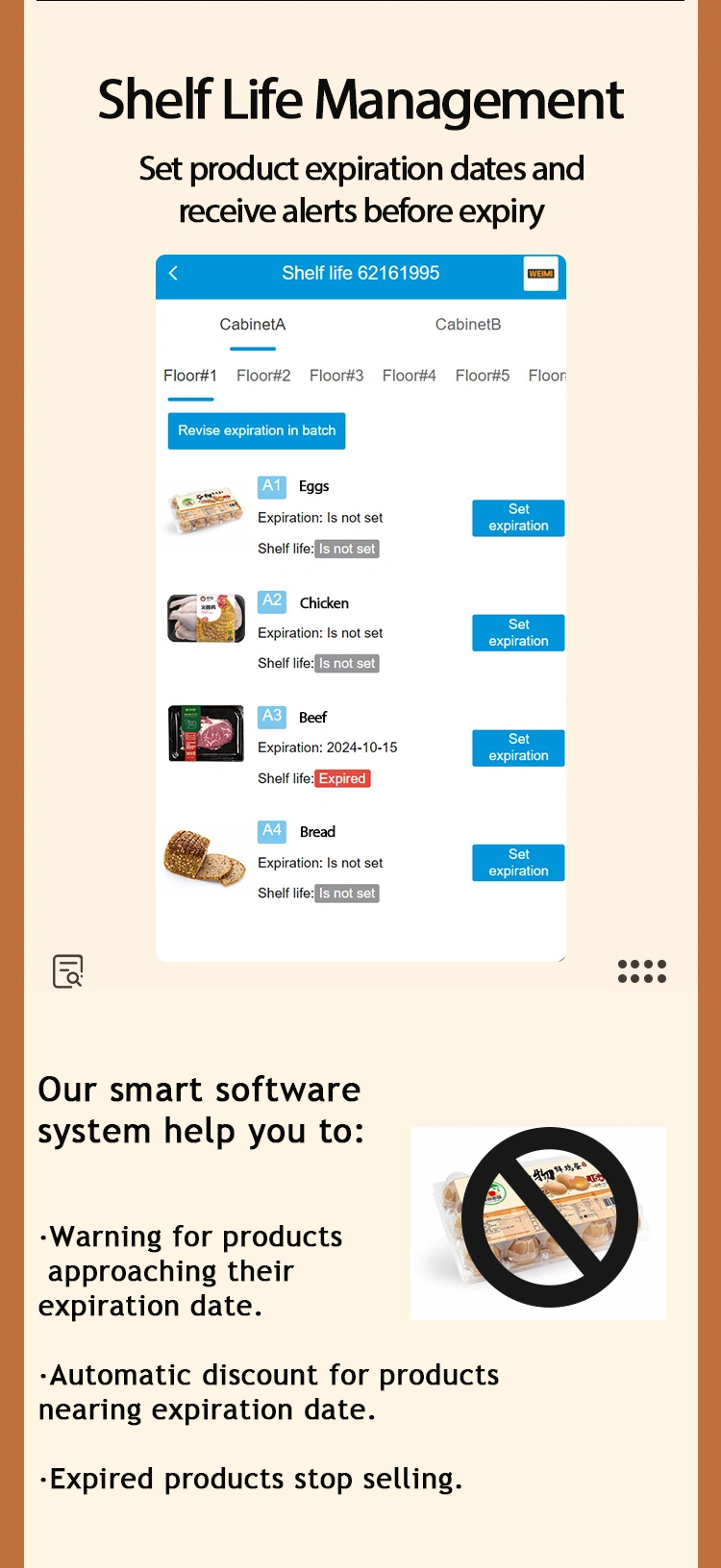 Customizable Lockers Smart Cooling Freezing Systems for Fresh Frozen Farm Products Vending Machine