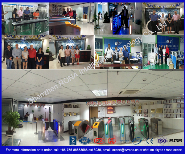 Entrance Control Solutions Tripod Turnstile Gate With 304# Stainless Steel