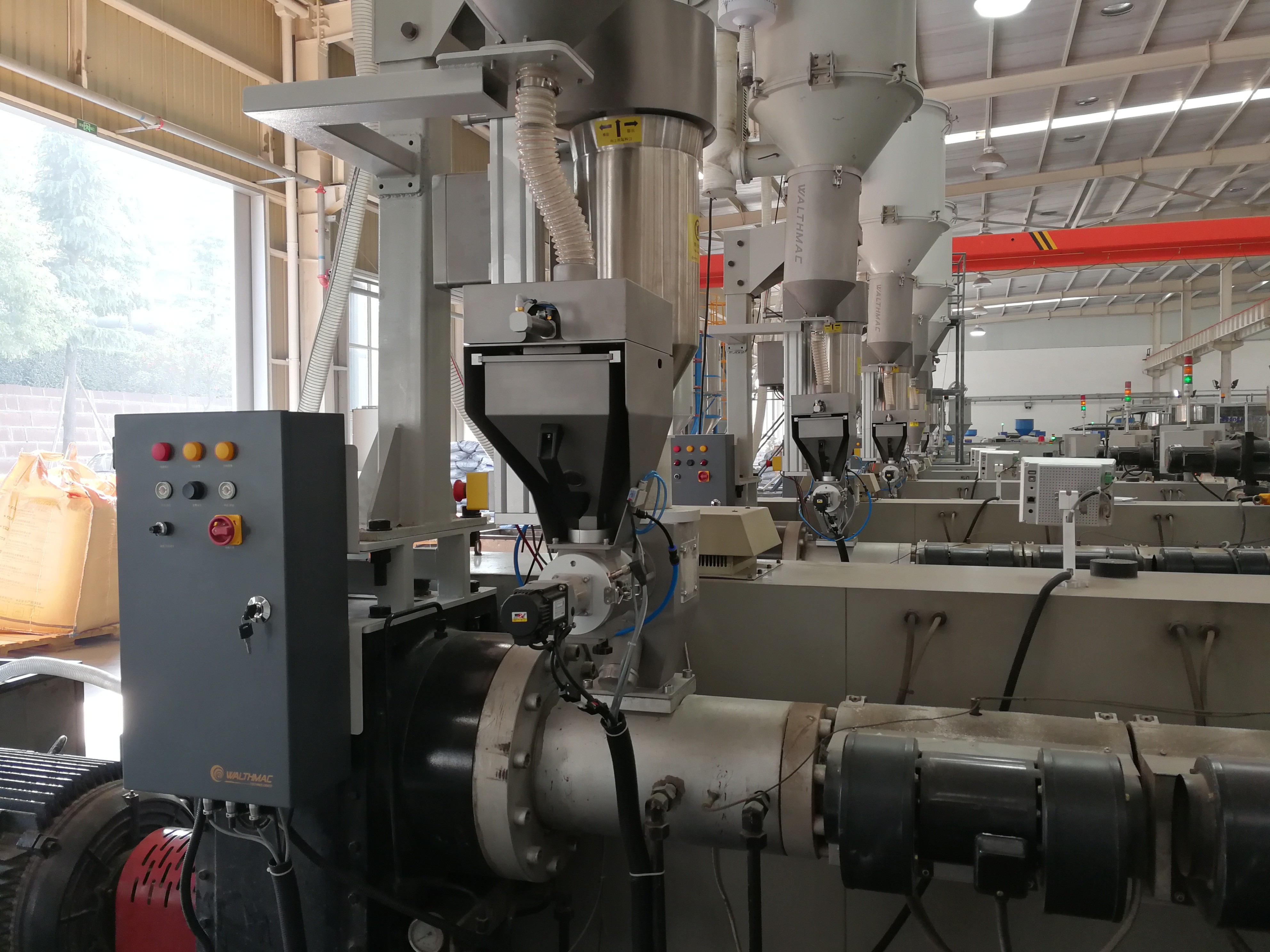 High Accuracy Loss In Weight Feeder Side Color Additive Feeder