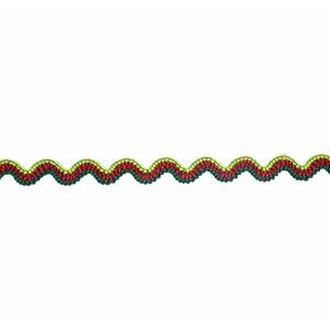China 50 Yards/cardboard Multi Colored Ribbon Rick Rack Braid wholesale