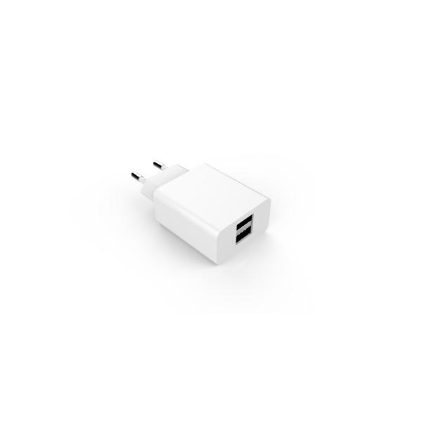 European OEM ODM 5V 2.4A Dual Charger Adapter