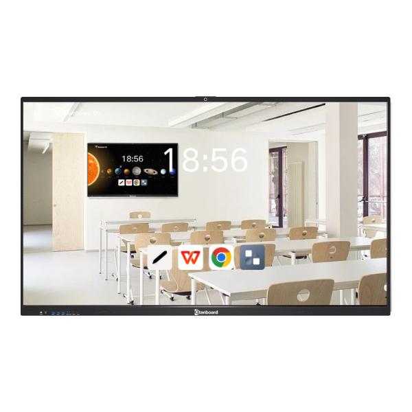 Quality Qtenboard 55 65 75 Inch Smooth Write Dual System Interactive Smart White Board for sale