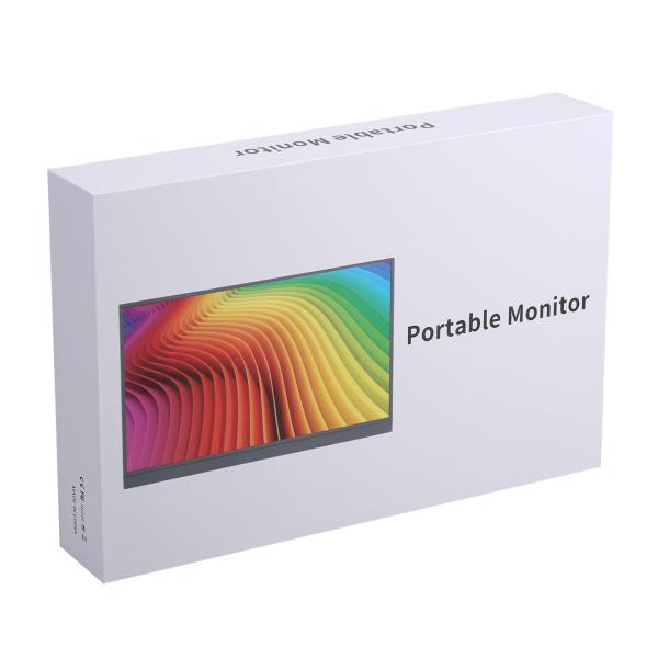 Portable Monitor for Laptop 13.3 Inch,FHD 1080P USB C Travel Monitor External for Computer, Second Display Screen with Kickstand