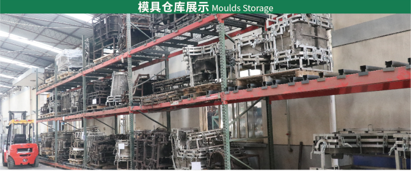 Cleaning Machine Plastic Body Fresh Water Tank Parts Casing A356 Mold