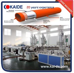 Overlap welding PPR-AL-PPR/ PPR-AL-PERT Composite Pipe Extrusion Machine