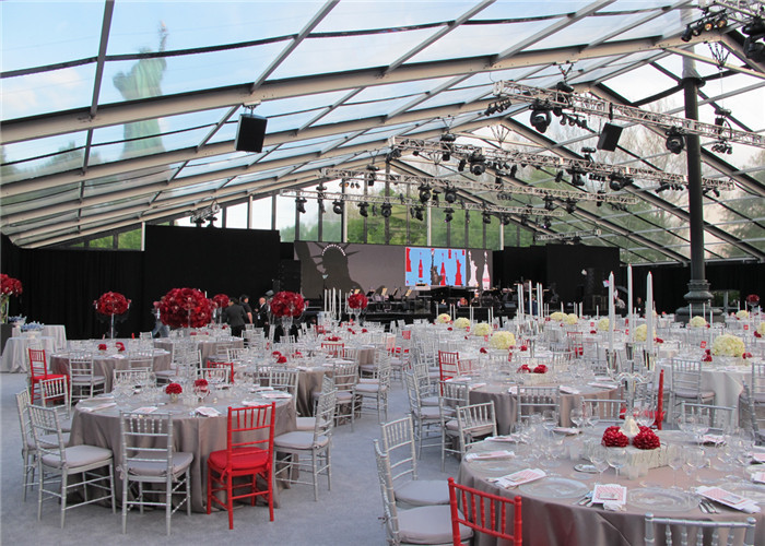 Durable Temporary Elegant Canopy Outdoor Party Tents Aluminium Structure 20m X 30m