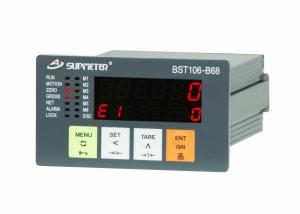 Red LED Digital Scale Indicator , 4 Material Ration Weight Controller System