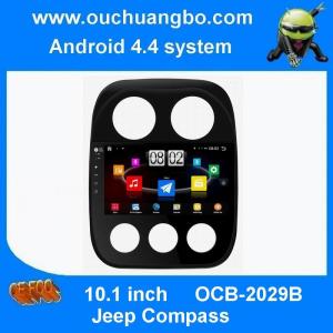 China Ouchuangbo Quad core 1024*600 big screen Car DVD Player GPS Navigation In dash android 4.4 for Jeep Compass on sale
