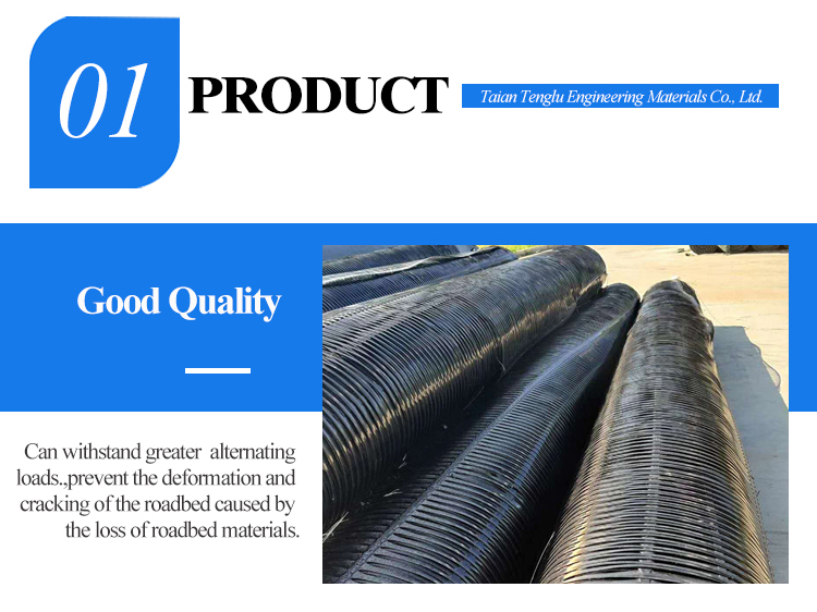 Uniaxial Plastic Geogrid The Top-Notch Roadbed Material for Highway Construction