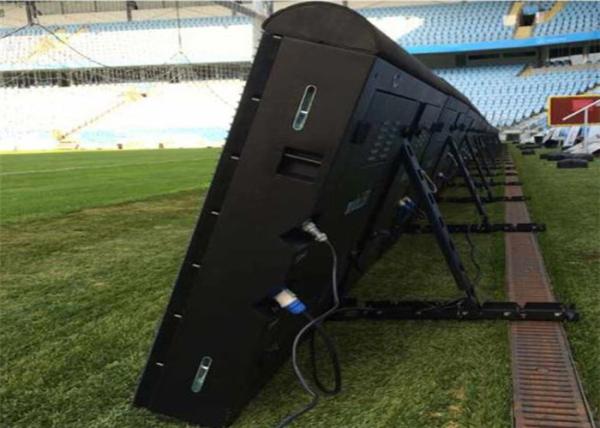 Quality Adjustable Angle Sport Perimeter LED Display Front / Rear Service Access for sale