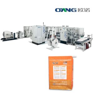 Block Bottom Valve Bag Making Machine 25kg Sack Full Automatic