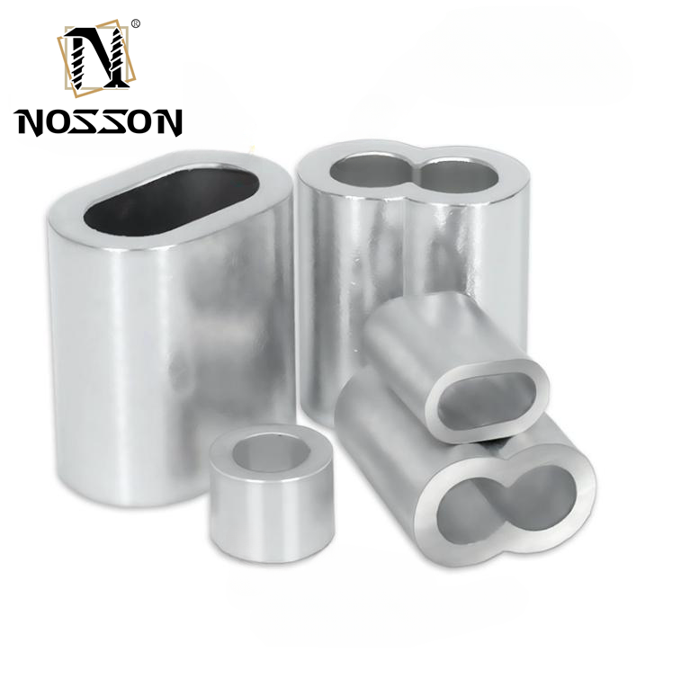 Dependable Performance Aluminum Ferrule for Wire Rope 8 Shape Dependability