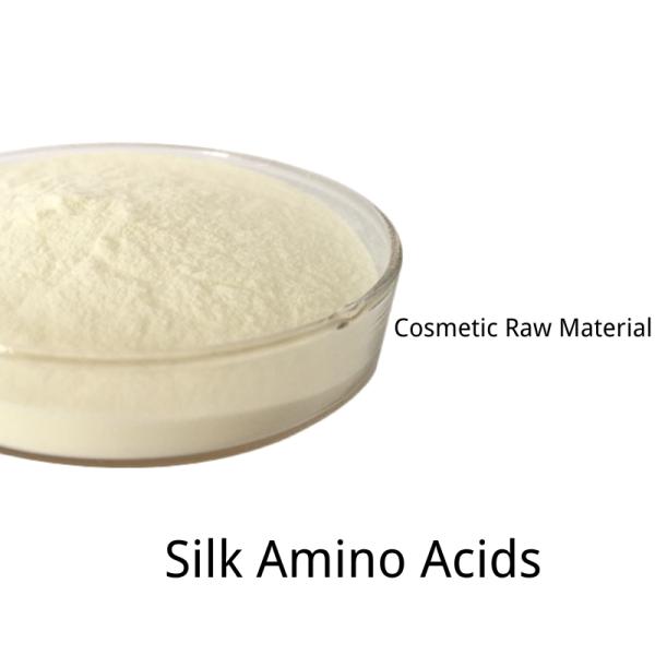 Ph5-7 White Powder Silk Protein SGS Silk Amino Acid For Hand Cream
