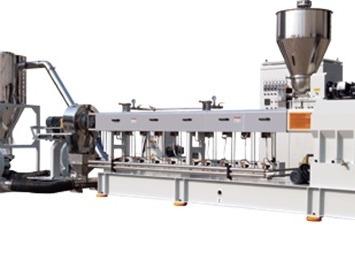 Quality Parallel Twin Screw WPC Pelletizing Machine for sale
