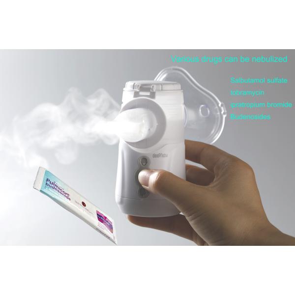 Homecare Medical Asthma Inhaler Nebulizer USB Battery 3μm 40dB For Kids Adult
