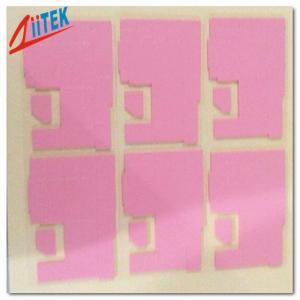 China Good Thermal Performance Pink Thermal Gap Filler For Handheld Portable Electronics , 3.0 W/MK wholesale
