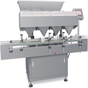 Precise Tablet Counting Machine , Pharmacy Tablet Counter 40 - 120 Bottles / Min Speed