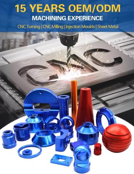 Custom Metal CNC Machining Service Precision Aluminum Cnc Turning Accessories OEM
