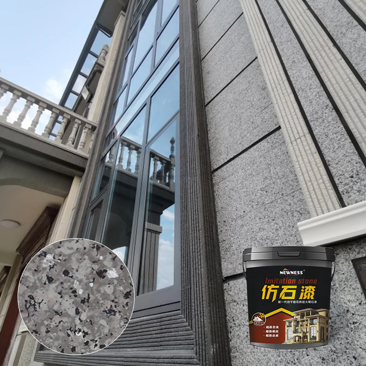 Building Coating Good Dirt-resistance Exterior Wall Imitation Stone Paint for Washing