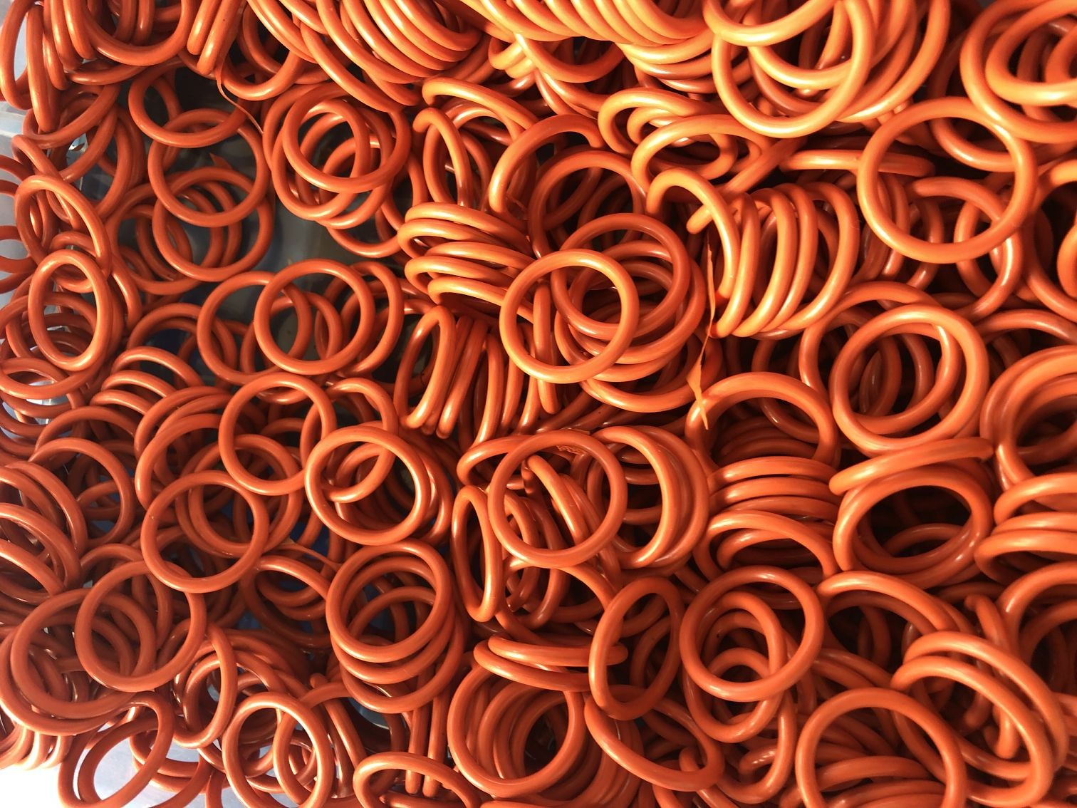 Silicone Rubber High Temperature O Rings Seal Colored Chemical Resistance
