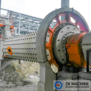 China Cement Iron Ore Feeding 25mm Continuous Ball Mill wholesale