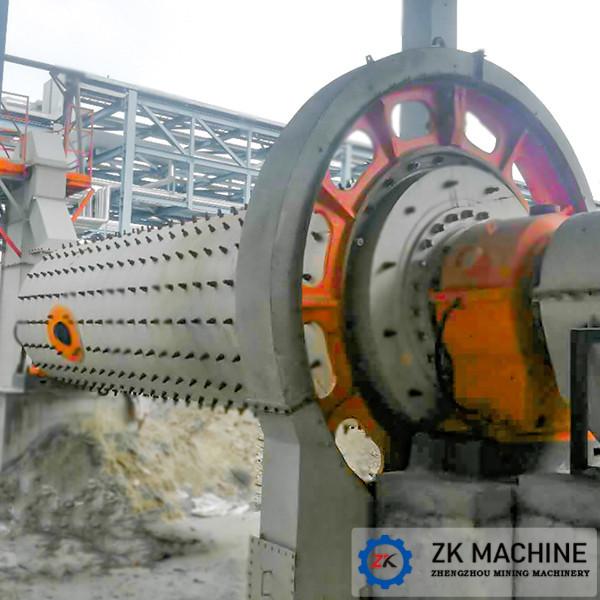 Quality Cement Iron Ore Feeding 25mm Continuous Ball Mill for sale