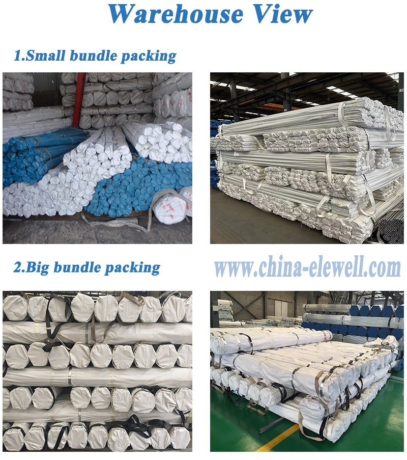 UL Standard Carbon Steel Galvanized Intermediate Metal Conduit with Coupling IMC Tube
