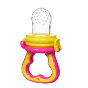 China White Non Sticky Baby Silicone Teether Durable Nontoxic wholesale