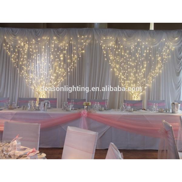 wedding curtain light led for decoration