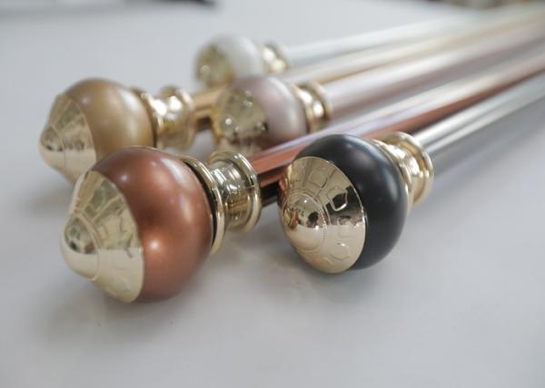 Quality Classical Injection Molding Window Curtain Rail Finials for sale