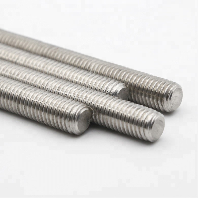 DIN975 Blue Zinc Plated Fully Threaded Rod M8 M10 Without Chamfer 1-3 Meter