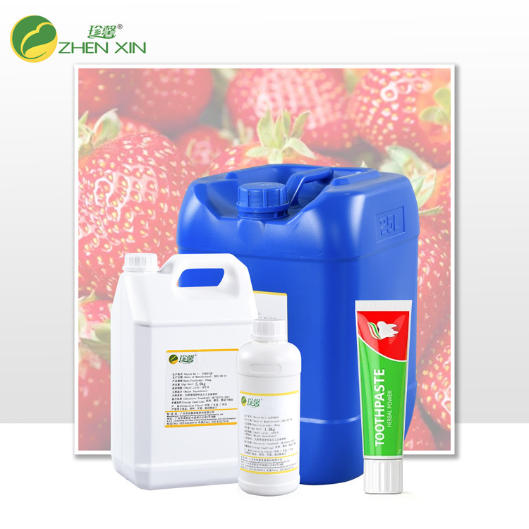 Top Quality Pure Concentrated Strawberry Flavor For Toothpaste Making With Food Grade Fruit Flavor Concentrated